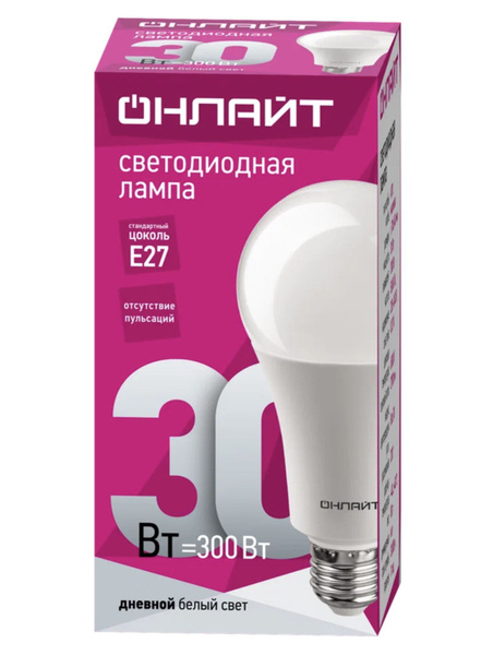 Лампа ОНЛАЙТ 61 972 OLL-A70-30-230-6.5K-E27