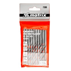 Сверло по металлу Matrix HSS 6,5мм (71565)