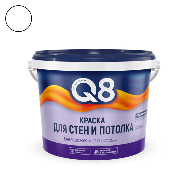 Краска интерьерная ФОРМУЛА  6,5кг