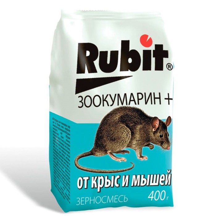 Зерновая смесь 400гр. РУБИТ ЗООКУМАРИН+