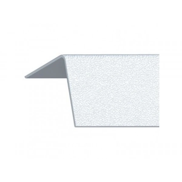 Угол с тиснением Rico Moulding однотон  20*20*2700 №110 бел