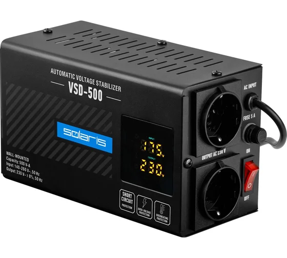 Стабилизатор напряжения SOLARIS VSD-500