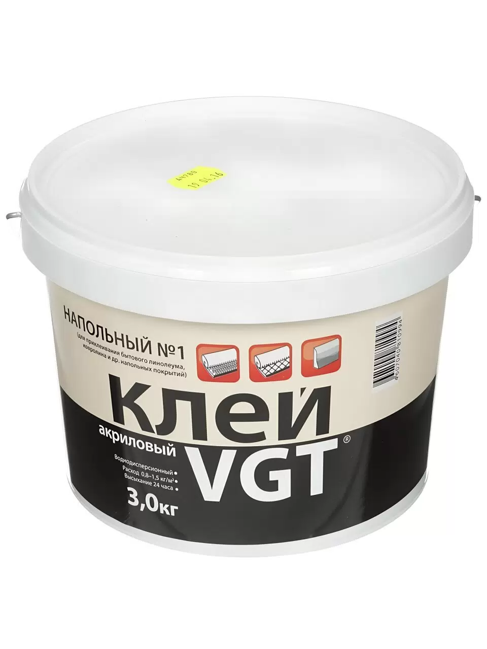 Клей для напольных покр. 3кг