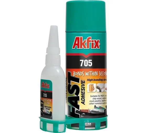 Супер клей Akfix 65г+200мл