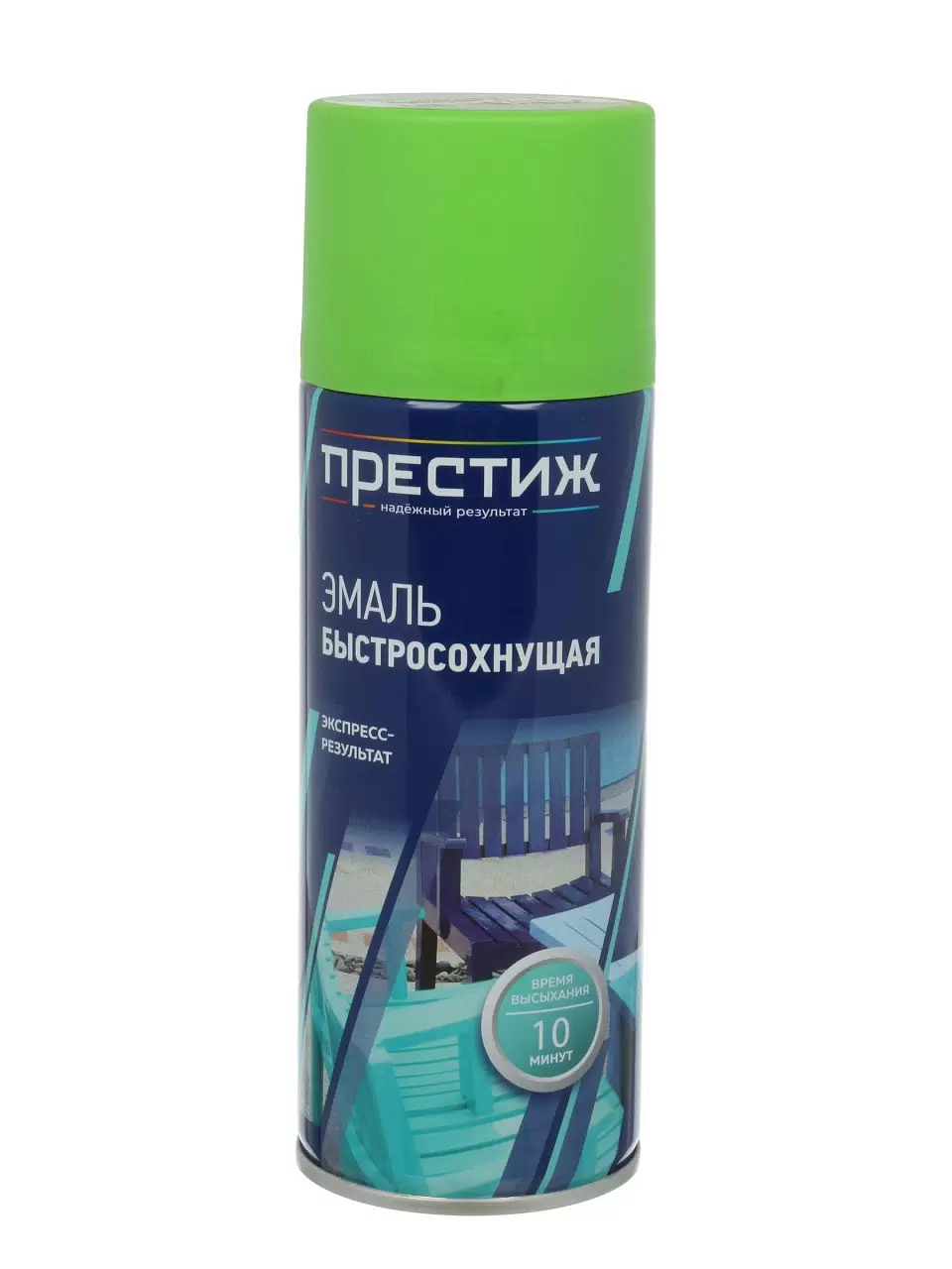 ПРЕСТИЖ аэрозоль эмаль акриловая ЯРКО-ЗЕЛЕНАЯ