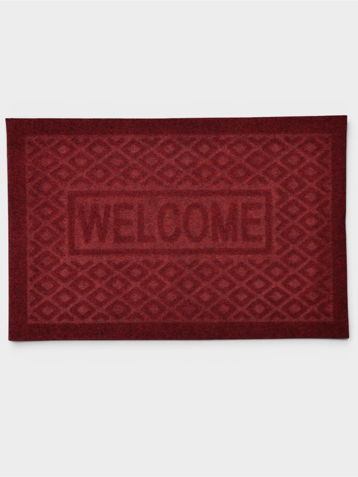 Коврик в прихожую резина Welcome 38*58