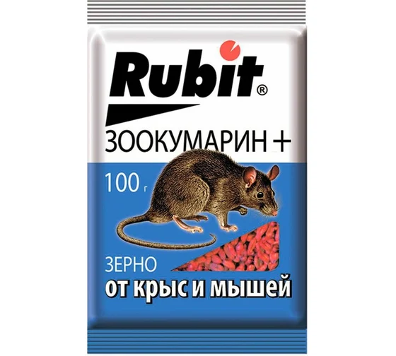 Зерновая смесь 100гр. РУБИТ ЗООКУМАРИН+