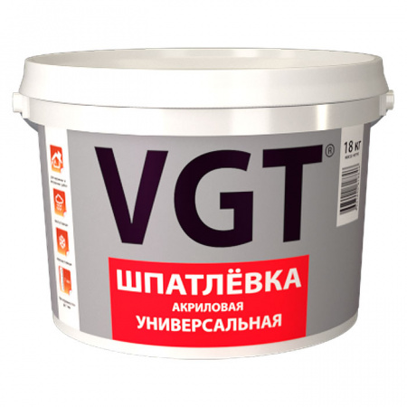 Шпатлевка унив. для нар/вн.работ 1,7кг VGT