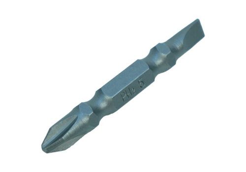 Биты РН2хSL5х50мм, сталь Сrv, С МАГНИТН/ 10шт Sturm