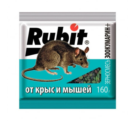 Зерновая смесь 160гр. РУБИТ ЗООКУМАРИН+