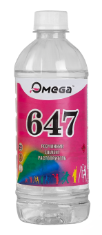 Растворитель Р-647 (385гр) 0,5л ПЭТ