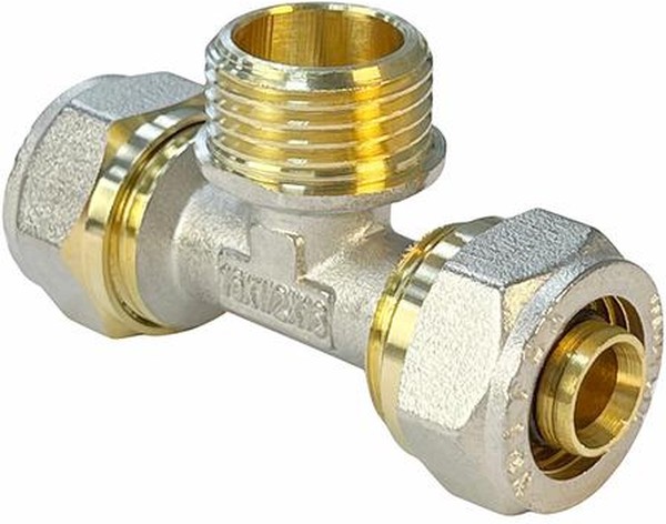 Фитинг ТРОЙНИК 20x3/4"Нx20