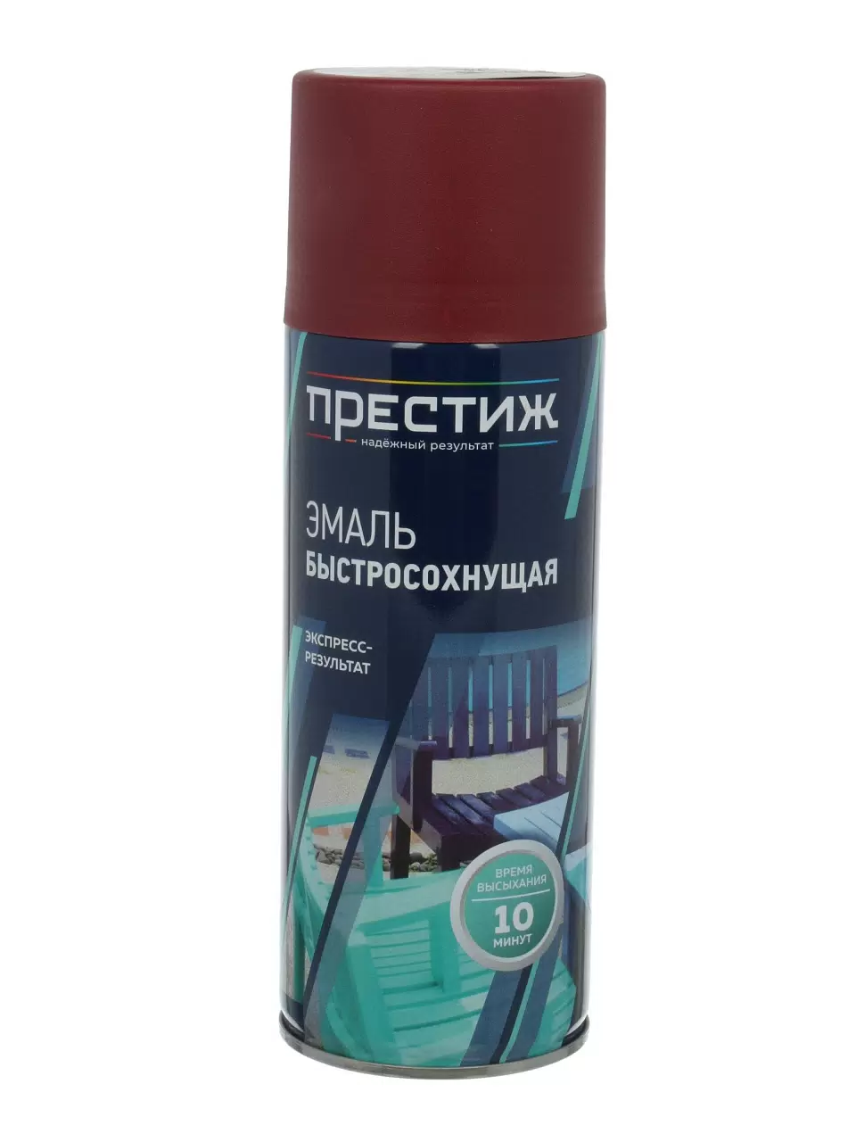 ПРЕСТИЖ аэрозоль эмаль акриловая БОРДОВАЯ