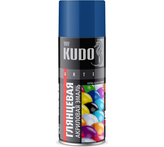 КУДО ЭМАЛЬ СИНЯЯ АКРИЛОВАЯ ГЛЯНЦЕВАЯ А5005