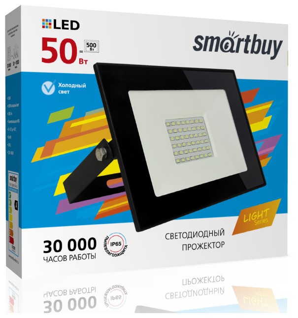 С/д прожектор СМАРТБАЙ 50W 6.5K