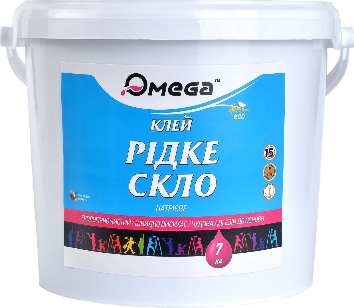 Клей "Жидкое стекло" ( 7кг)