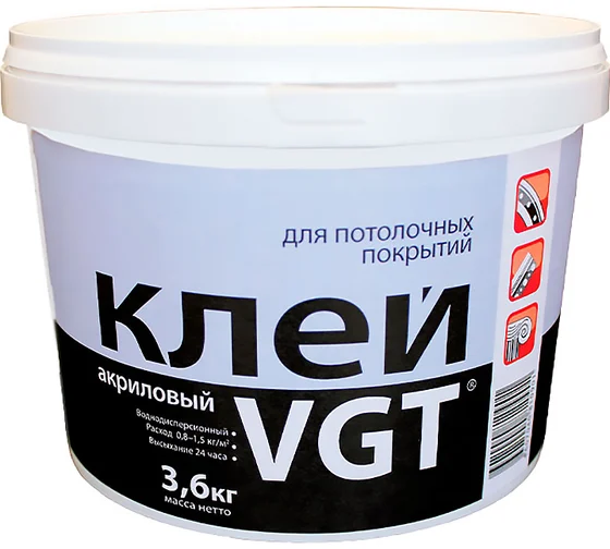 Клей для потолочных покрытий  3,6 кг