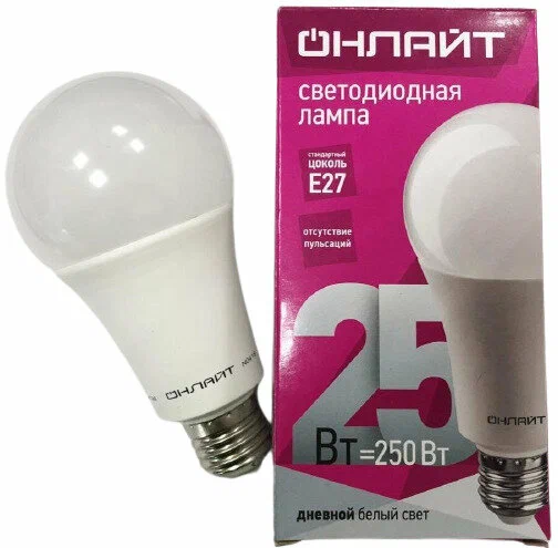Лампа ОНЛАЙТ 61 954 OLL-A70-25-230-4K-E27