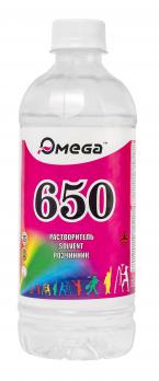 Растворитель Р-650 (385гр) 0,5л ПЭТ