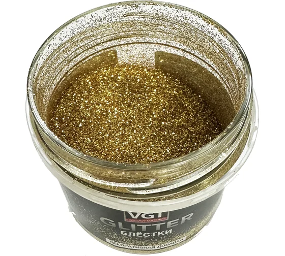 PET GLITTER (золото) 0,05кг