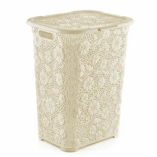 Корзина для белья "Ажурная" 50л "ДД"