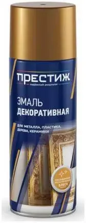 ПРЕСТИЖ аэрозоль декор эмаль металлик БРОНЗА