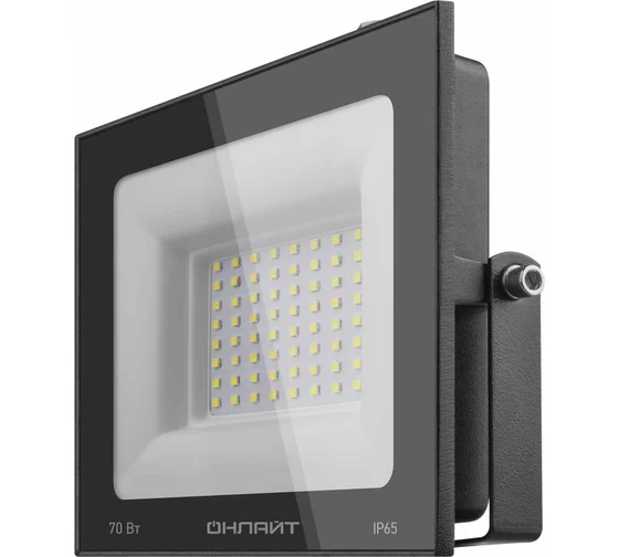 С/д прожектор ОНЛАЙТ 71 660 OFL-70-6K-BL-IP65-LED