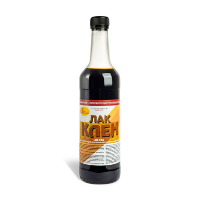 Лак ХВ-784 клен 0.5л Новоколор