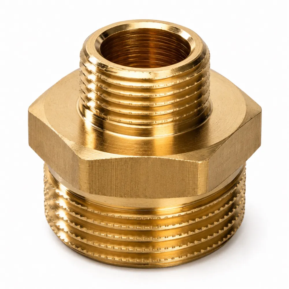 ЛАТУНЬ Ниппель 1"Н-1/2"Н