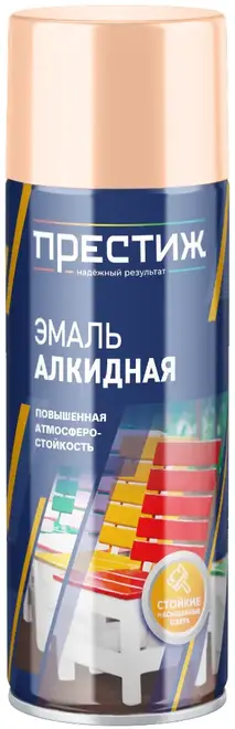 ПРЕСТИЖ аэрозоль эмаль КРЕМОВАЯ