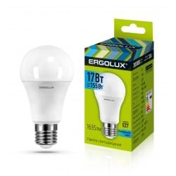 Лампа Ergolux led A60 17W E27 4K