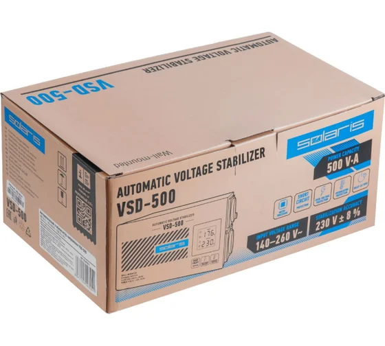 Стабилизатор напряжения SOLARIS VSD-500