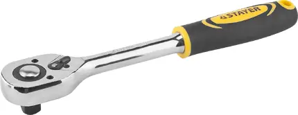 Трещетка для торцевых головок STAYER профи 1/2"
