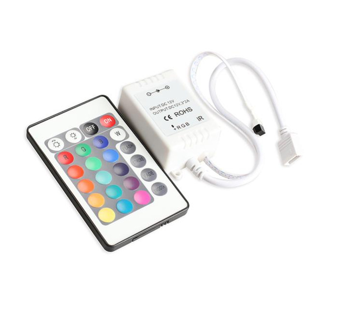 LED RGB контроллер инфрокрасный 24 кнопки IP20