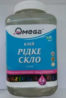 Клей "Жидкое стекло" (банка 1,4кг)
